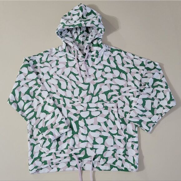 SKFK Skunkfunk Adi Big Petals Pink Green Hoodie - Picture 5 of 16